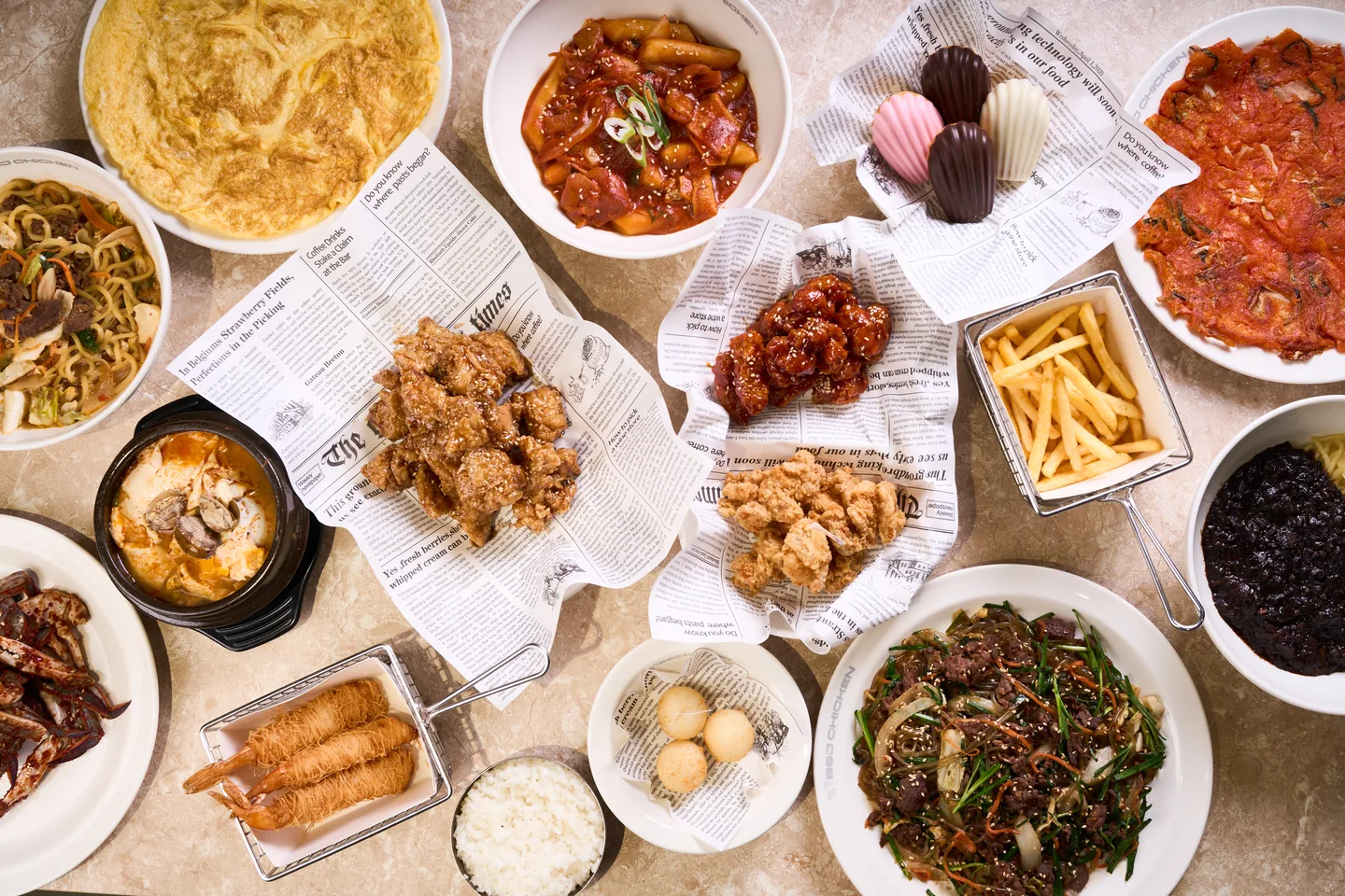 Ayam goreng Korea halal di Hongdae