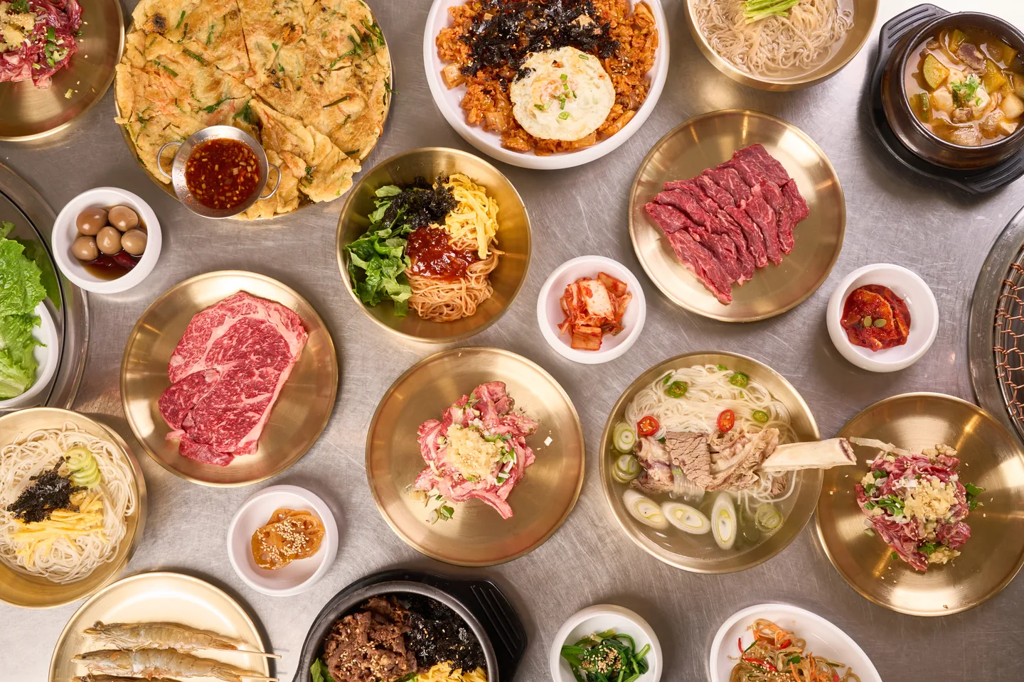 Masakan Korea halal & BBQ di Hongdae